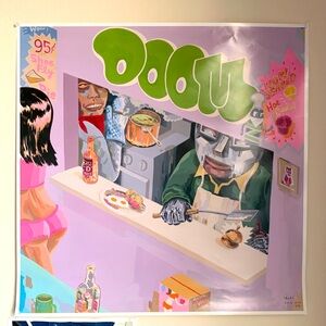 MF DOOM “H*e Cakes” Poster Original Art